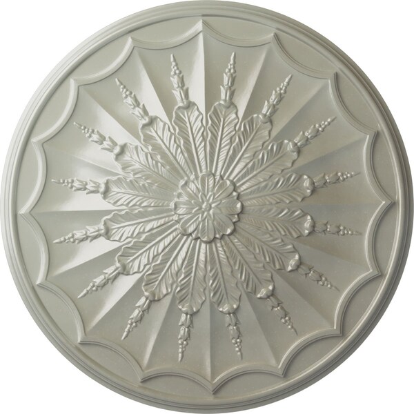 Ekena Millwork Artis Ceiling Medallion, Hand-Painted Flash Copper, 27 1/8"OD x 2 5/8"P CM27ARFCS - main